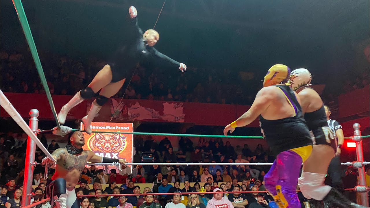 Chris Stone Jr y Pachuco 🆚 Hijo de Talismán y Dr. Explosivo con Max Proad en Pachuca