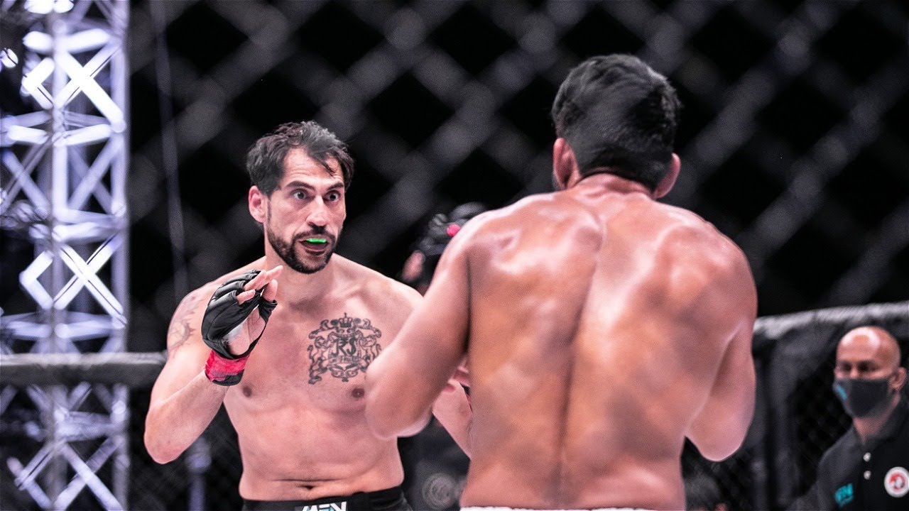 Jason Ramesh Solomon VS Ravindra Balhara | MFN 5 Dubai | Matrix Fight Night background