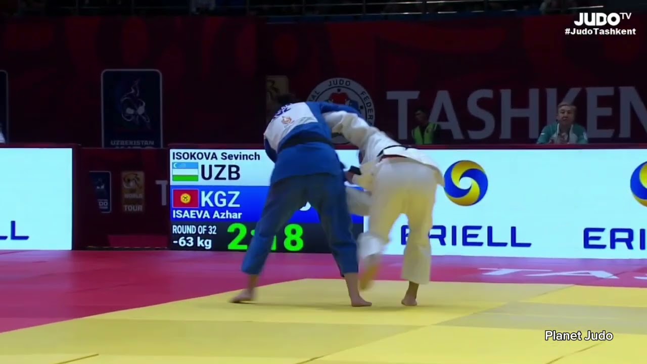 Sevinch ISOKOVA 🇺🇿 🆚️ Azhar ISAEVA 🇰🇬 | 1/16финала /-63кг | Большой Шлем Ташкент 2024