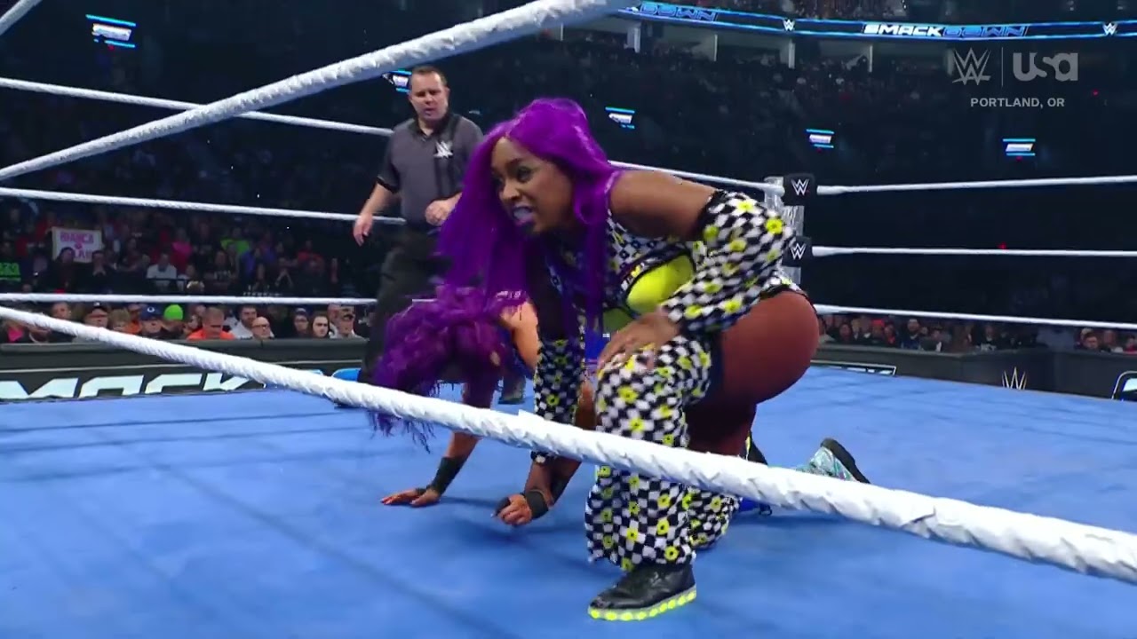 Bayley vs Naomi vs Bianca Belair vs Nia Jax (1/2): SmackDown, Jan. 10, 2025 background