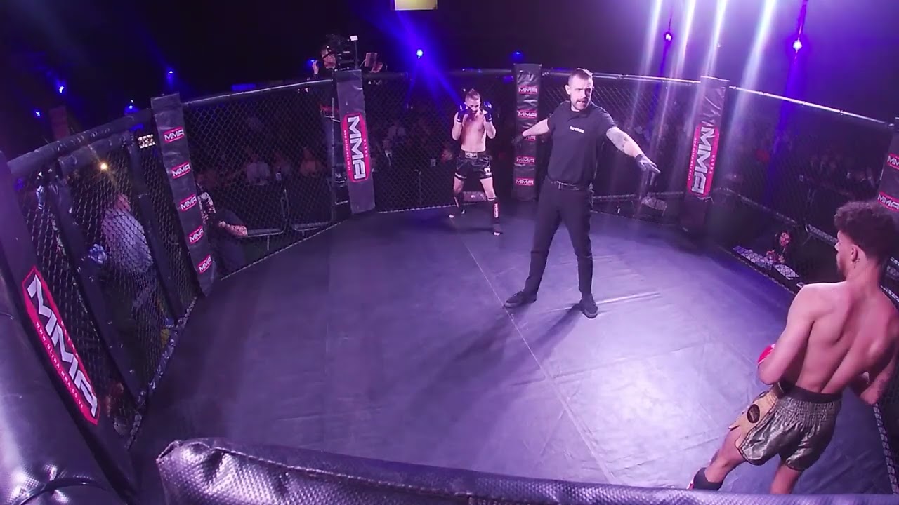 CARDIFF | ULTRA MMA | KYLE BAJAN BLAZE GRAZETTE VS LLOYD HAINES background