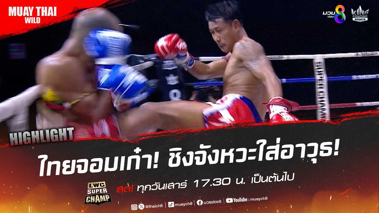 ไทยจอมเก๋า! ชิงจังหวะใส่อาวุธ! | มวยช่อง 8