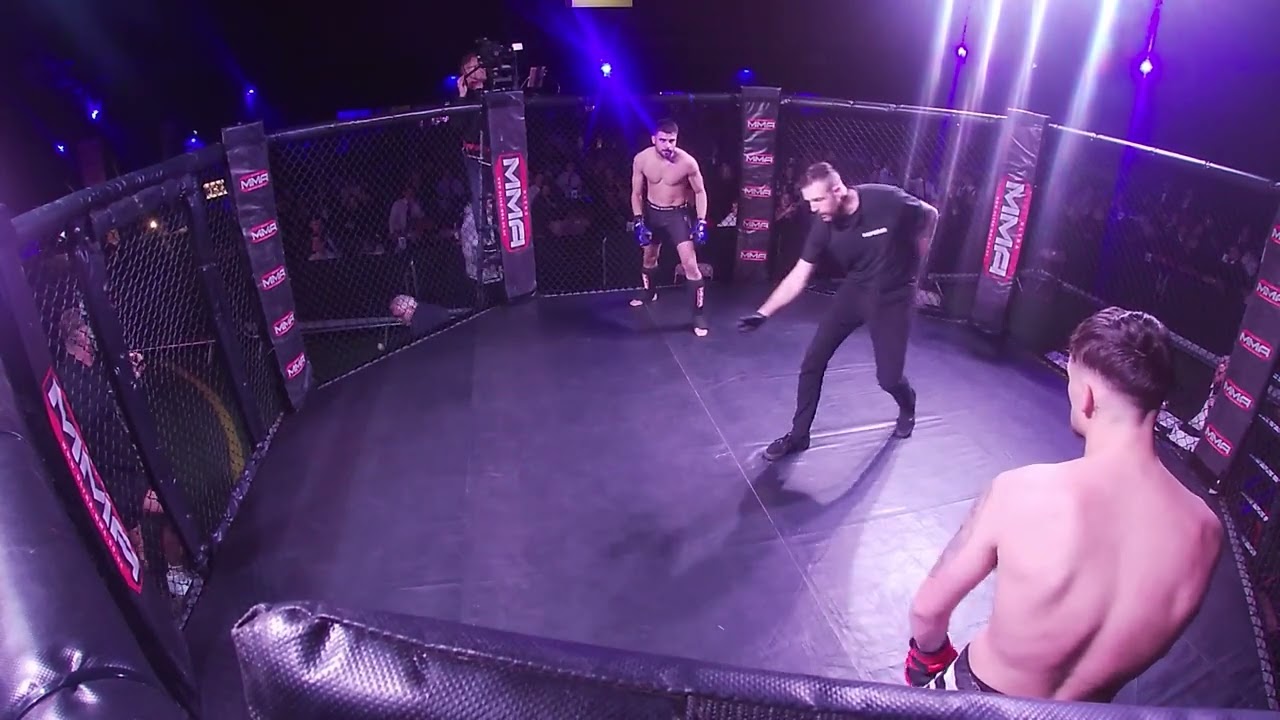 CARDIFF | ULTRA MMA | JORDAN MENACE LAGDON VS ONUR THE WASP PASHA background