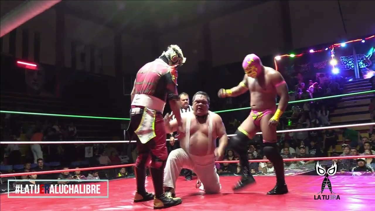 Cuadrangular por la Copa el Patrón Uzumaki Vs Big Chico Che Vs Taigo Vs El Príncipe en la Arena Neza
