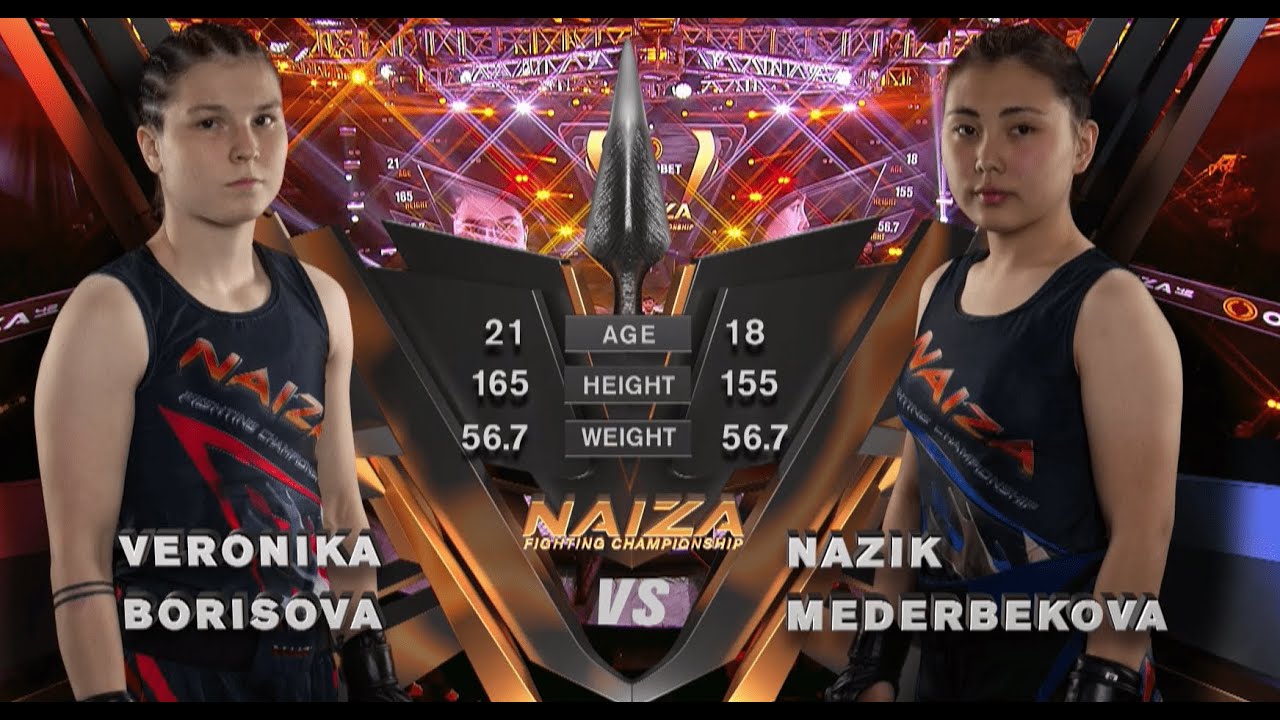VERONIKA BORISOVA VS NAZIK MEDERBEKOVA background