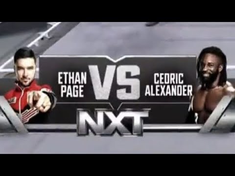 Ethan Page vs Cedric Alexander: NXT, Dec. 31, 2024 backdrop