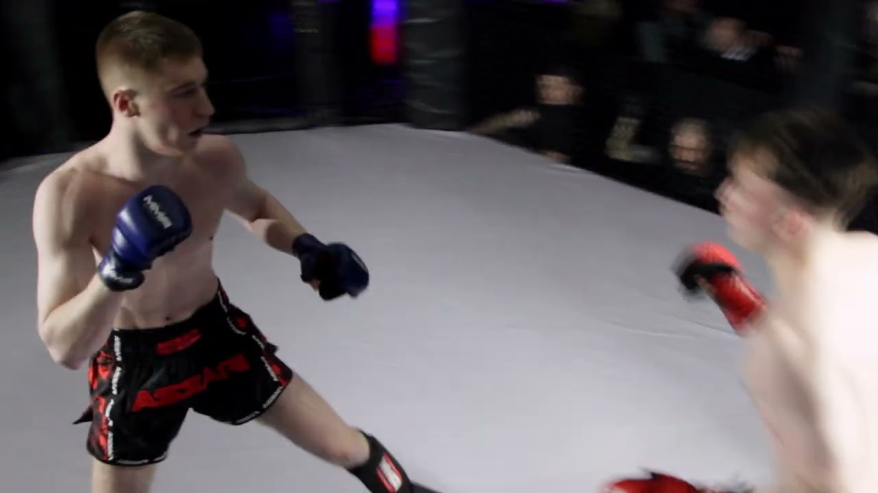 ULTRA MMA GLASGOW 240323 FIGHT 22 DELANEY GAGE VS LEWIS MACKENZIE background
