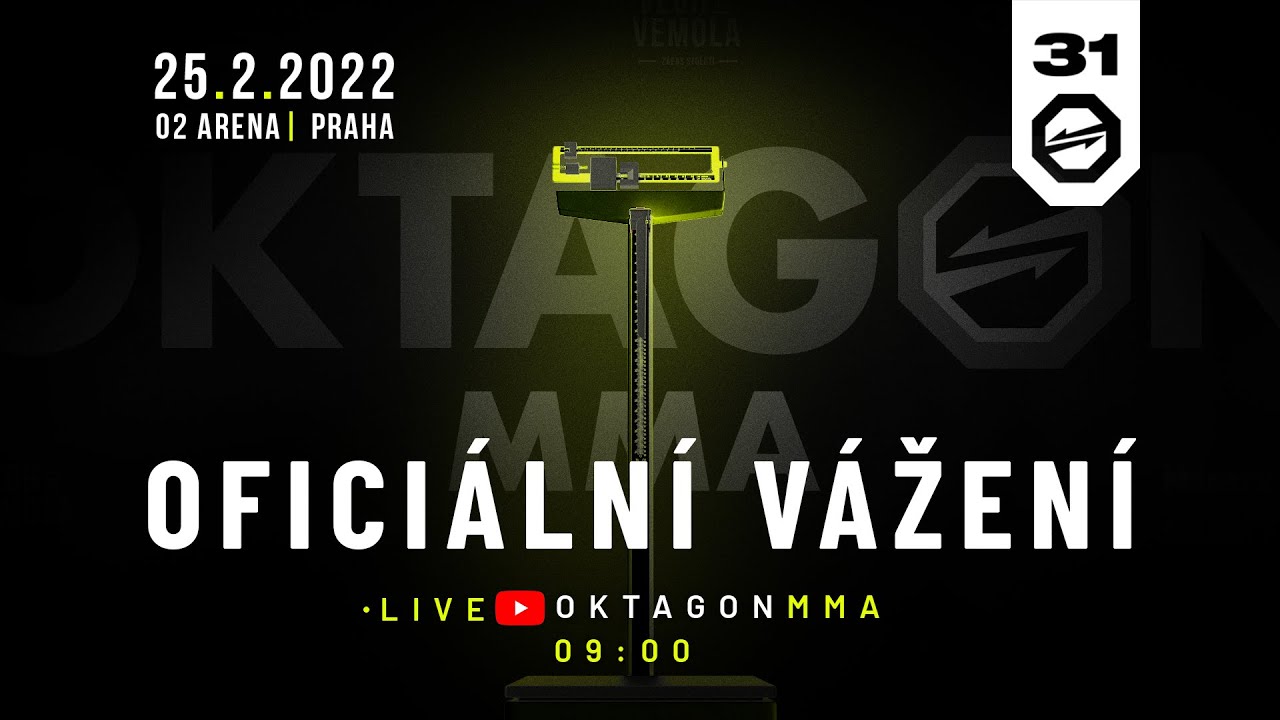 OKTAGON 31: Oficiální vážení background
