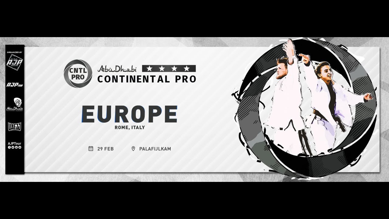 Mat 3 – Day 1 – ABU DHABI CONTINENTAL PRO JIU-JITSU CHAMPIONSHIP - EUROPE - GI background