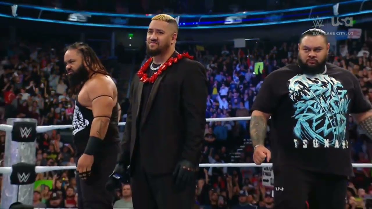 WWE SMACKDOWN THE OG BLOODLINE ENTRANCE 11/22/24