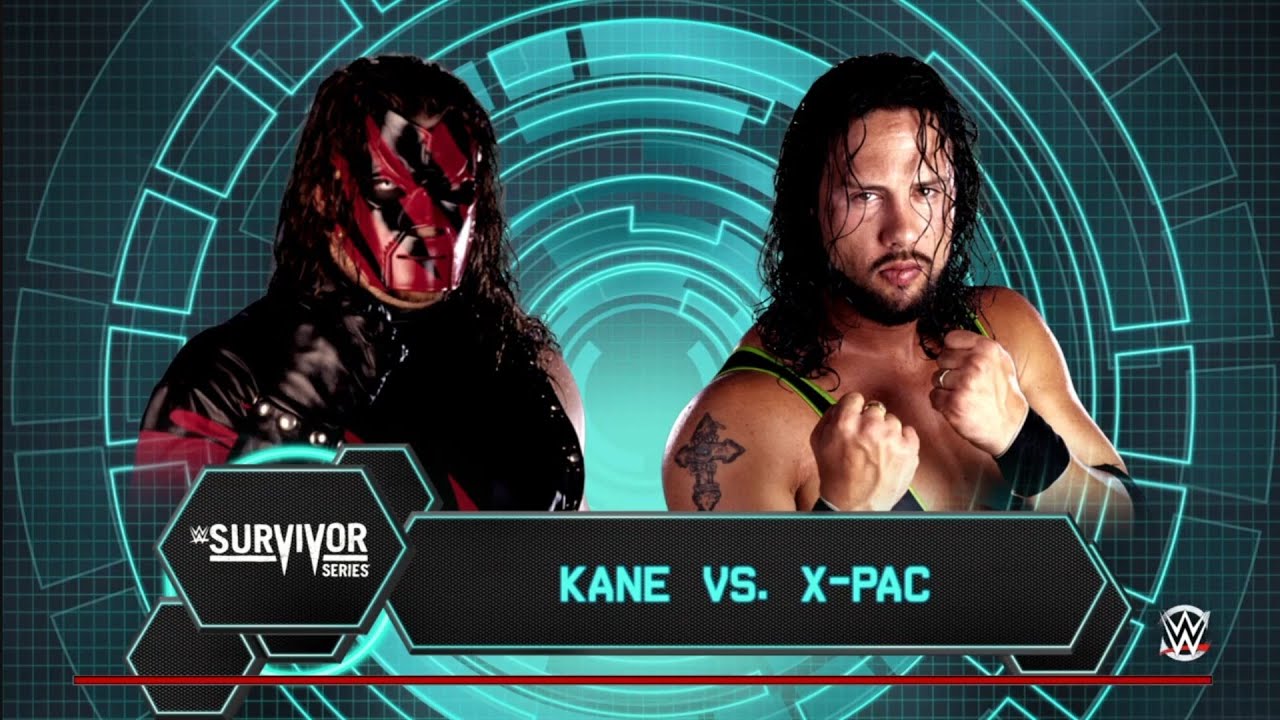 Kane vs X Pac. Survivor Series 99. WWE 2K16