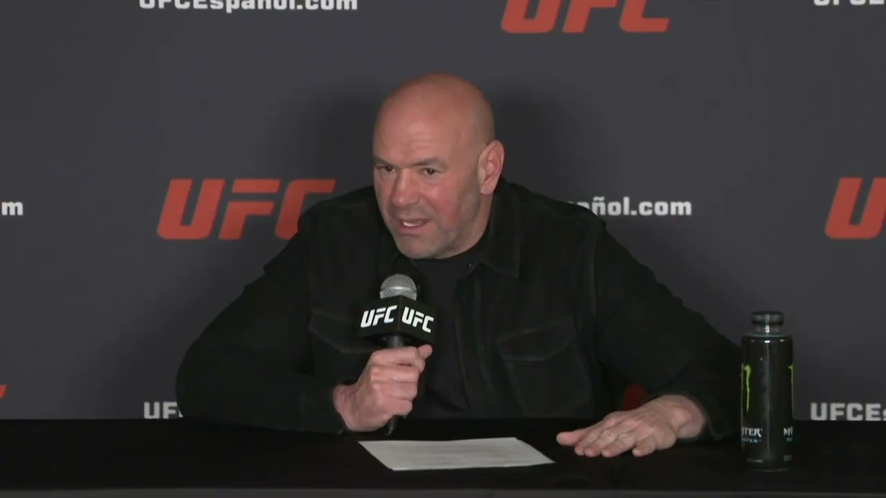 #UFCMexico Dana White: Conferencia De Prensa