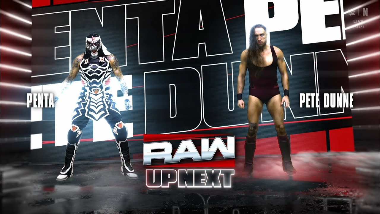 Penta vs Pete Dunne (2/2): Raw, Jan. 20, 2025 background
