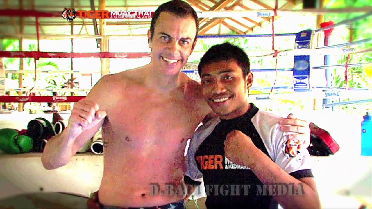 Borga:Tiger Muay Thai, Phuket, Thailand guest highlight reel backdrop