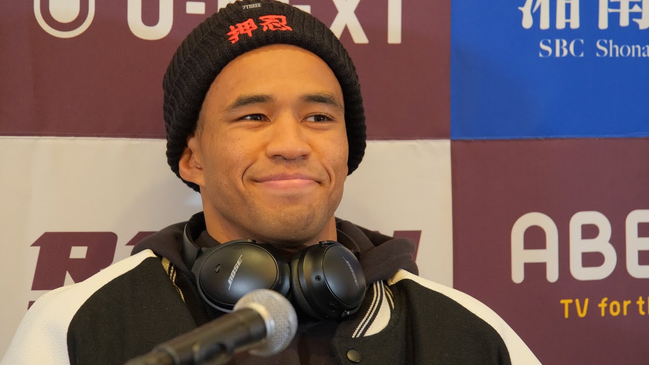 “ブラックパンサー”ベイノア 試合前インタビュー 湘南美容クリニック presents RIZIN.40 background