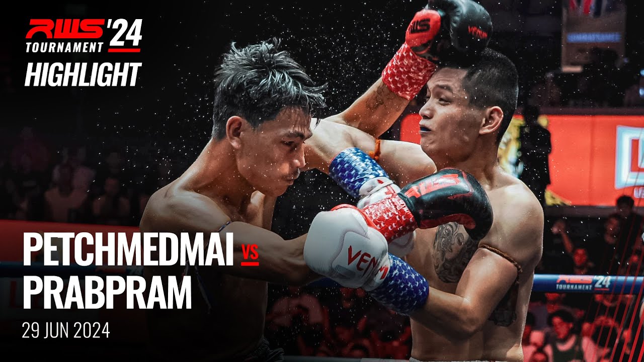 Highlight l Petchmedmai Gor. Gaesanon vs Prabpram Eungubon I RWS background