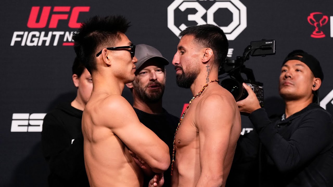 Encaradas da Pesagem | UFC Vegas 83: Song x Gutierrez background