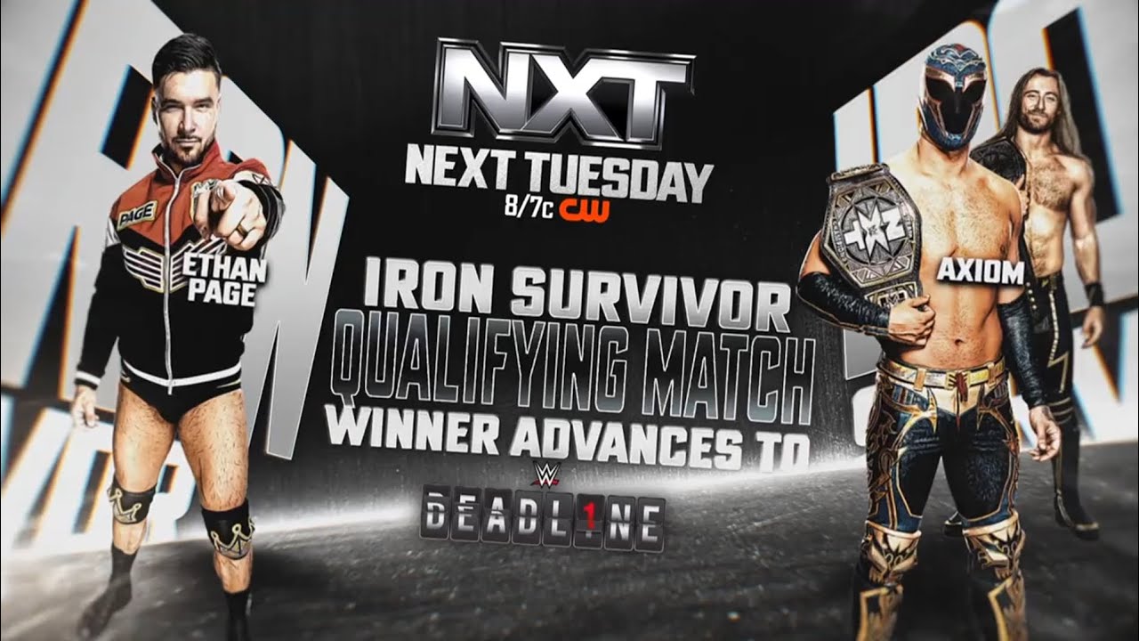 Ethan Page vs Axiom (2/2): NXT, Nov. 26, 2024 background