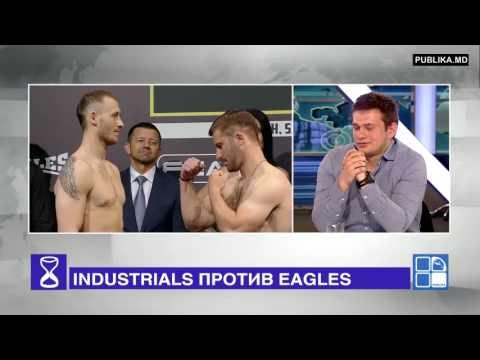 Дорин Дамир и представители INDUSTRIALS на ток шоу ДЕНЬ ЗА ДНЁМ - Publika TV. backdrop