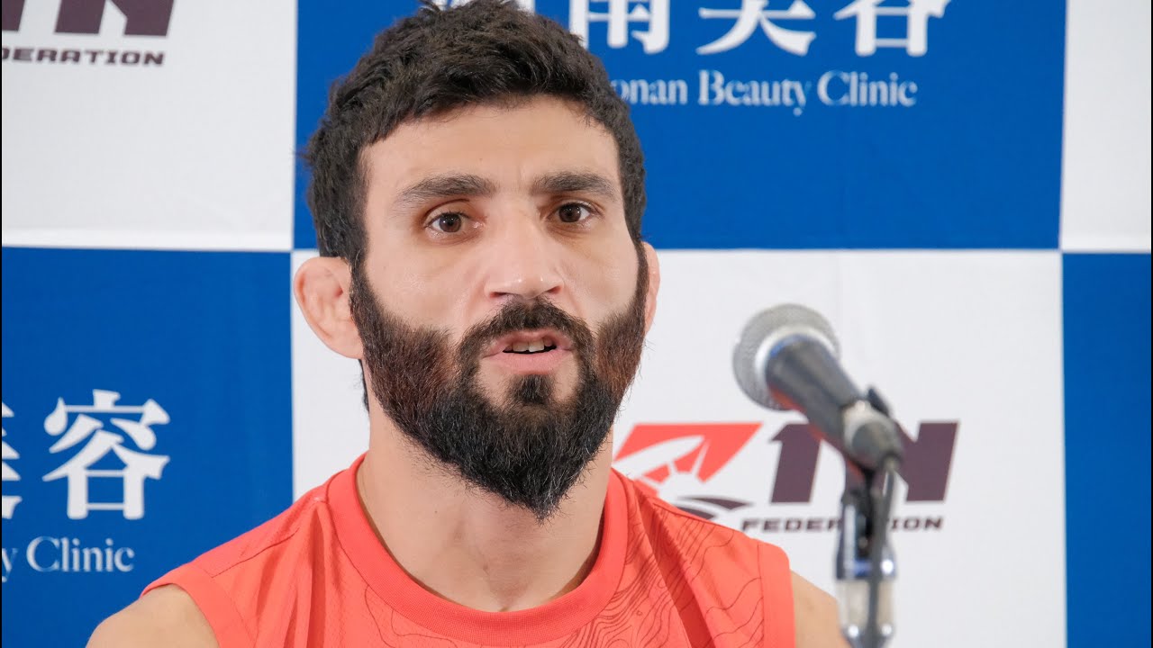 メイマン・マメドフ 試合前インタビュー 湘南美容クリニック presents RIZIN.39 background