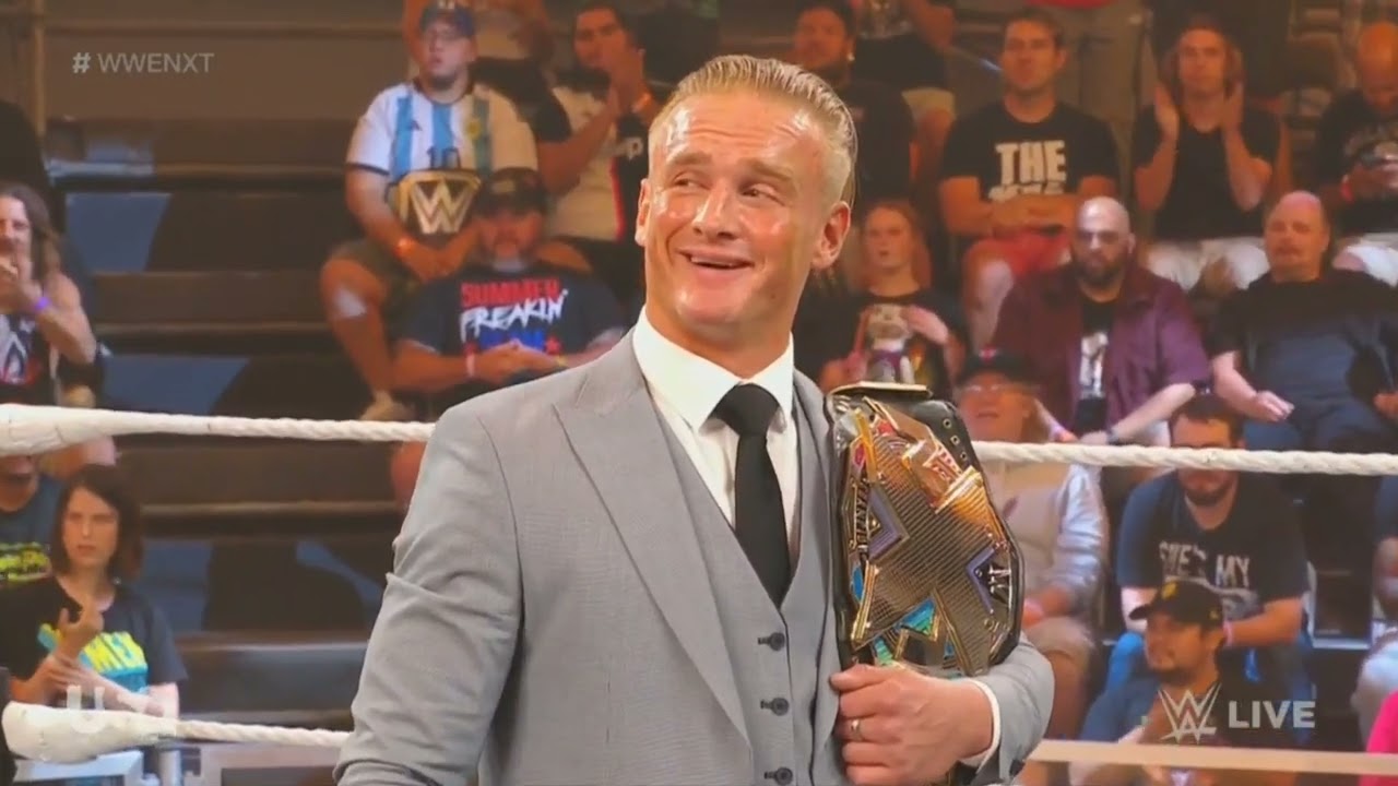 WWE NXT ILJA DRAGUNOV ENTRANCE 10/03/23 background