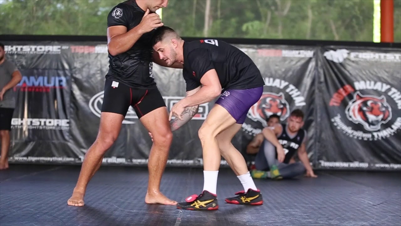 Wrestling Technique for MMA background