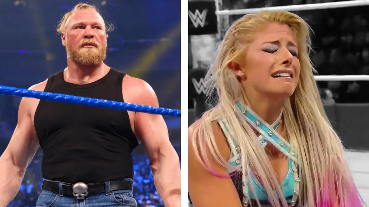 Brock Lesnar Return...Alexa Bliss Needs to heal...WWE Return...Wrestling News background