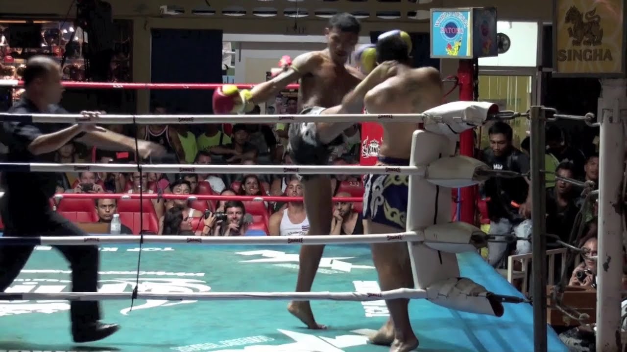 Ploidaeng (Tiger Muay Thai) Goes To War With Jompadet Soongeelakathu @ Patong Stadium 4/11/2013 background