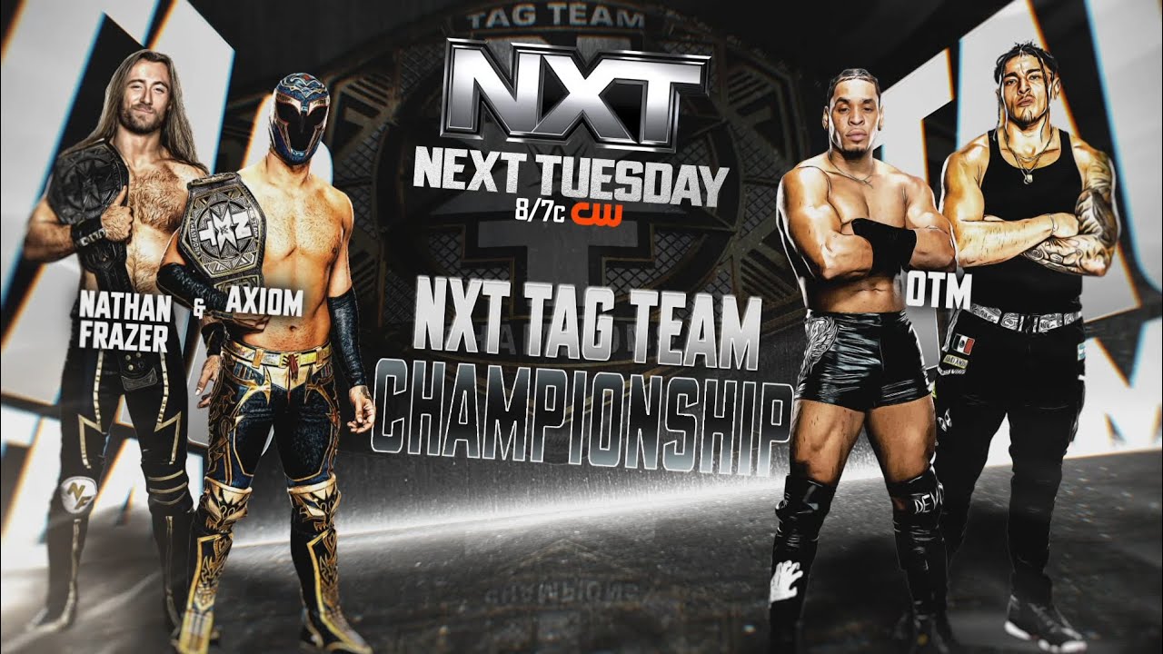 Nathan Frazer & Axiom vs OTM (1/2): NXT, Jan. 14, 2025 background