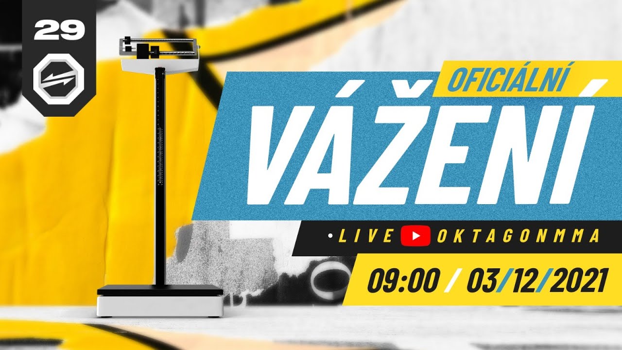 OKTAGON 29: Oficiální vážení background