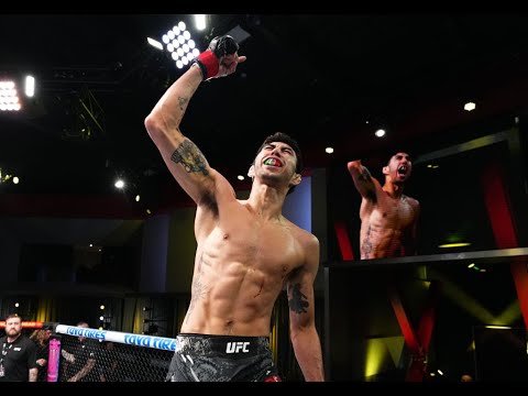 #UFCVegas89 Fernando Padilla: Victorioso En Guerra Latina background