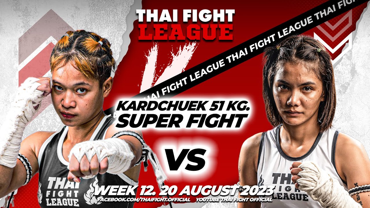 ฟ้าเพชร ส.ธนวัฒน์ VS เพชรเนินทราย ที.วี.เค.มวยไทย | THAI FIGHT LEAGUE #12 | ไทยไฟท์ลีก #12
