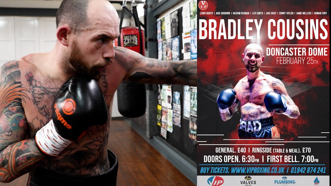 Brad Cousins 'I would love to be fighting for the C/A title by the end of the year or early in 2024' background