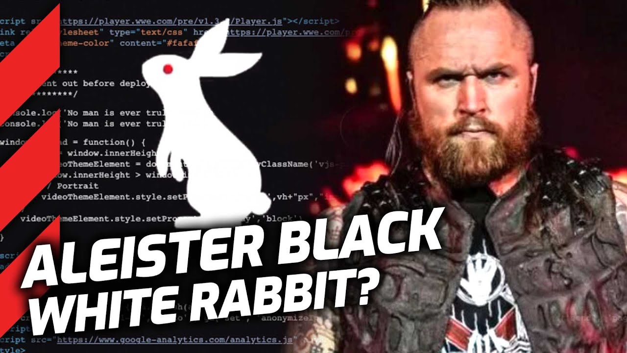WWE White Rabbit: Aleister Black referenced in latest clue backdrop