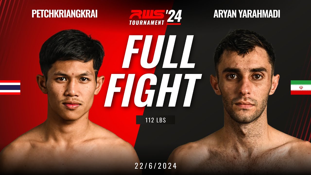 Full Fight l Petchkriangkrai Jitmuangnon vs Aryan Yarahmadi Singburi Fight Club I RWS