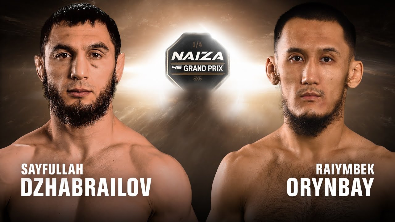 RAIYMBEK ORYNBAY vs SAYFULLAN DZHABRAILOV background