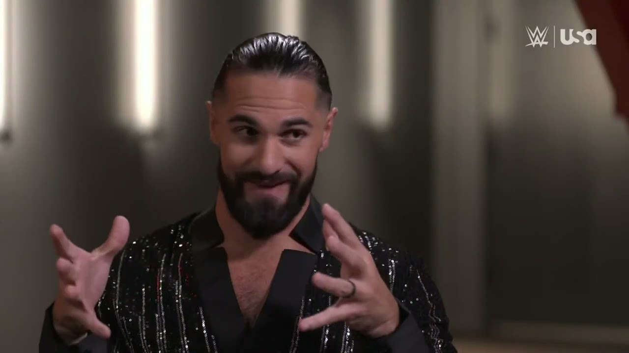 Seth "Freakin" Rollins Sit Down Interview: Raw, Dec. 23, 2024 background