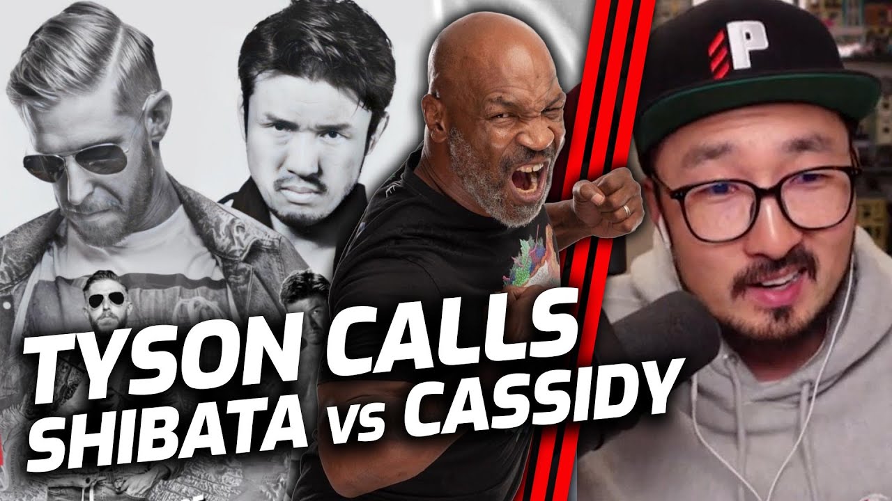 Mike Tyson calls Katsuyori Shibata vs Orange Cassidy on AEW Rampage background