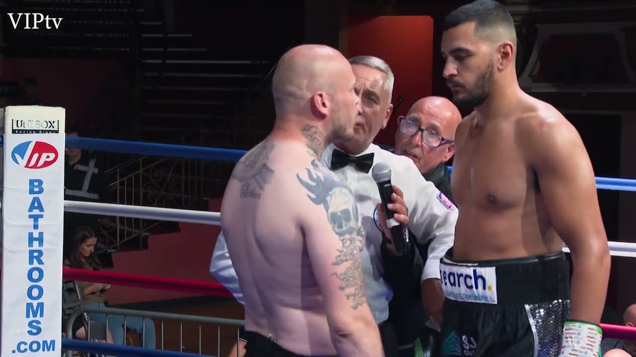Nathan Quarless v Darryl Sharp at Liverpool's Olympia 9th July 2022