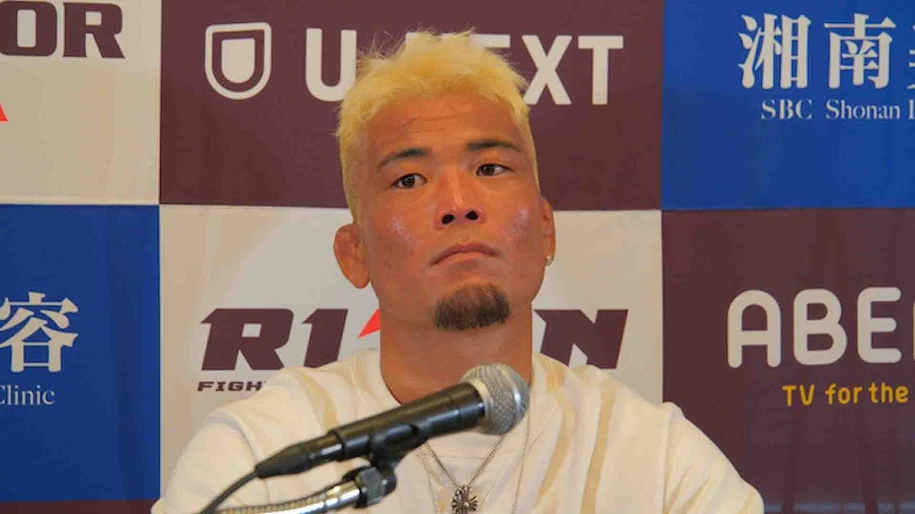 武田光司 試合前インタビュー 湘南美容クリニック presents RIZIN.40 background