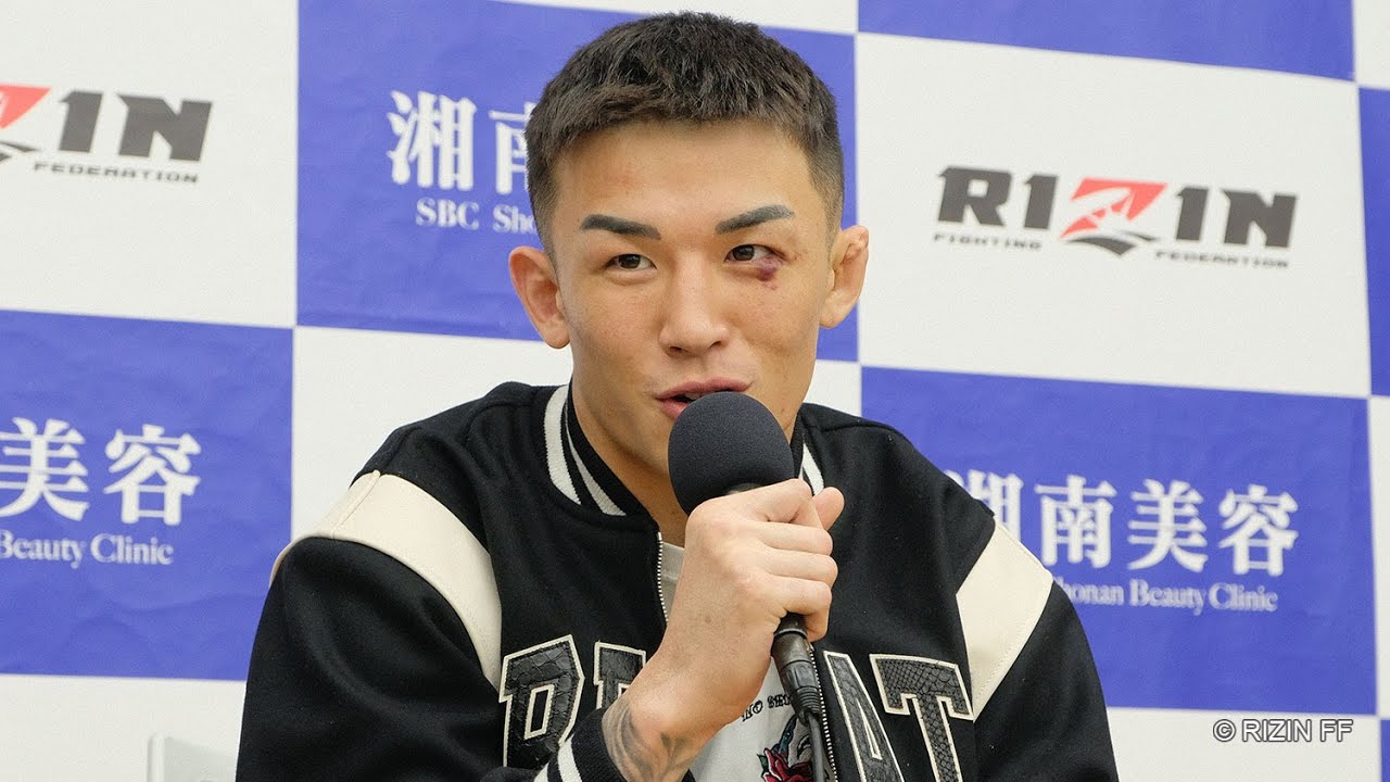 萩原京平 試合後インタビュー / 湘南美容クリニック presents RIZIN.34