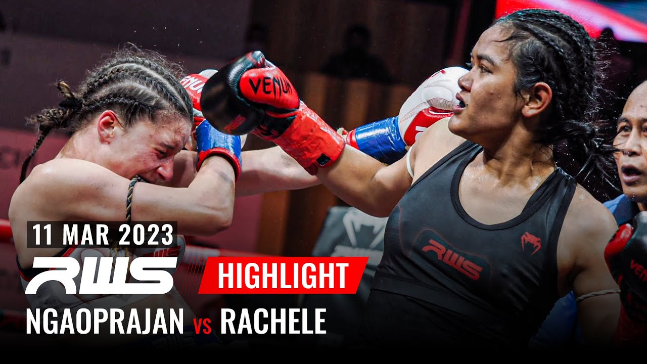 ไฮไลท์ Highlight l เงาพระจันทร์ vs. รักเกเร่ l Ngaoprajan vs. Rachele l RWS background