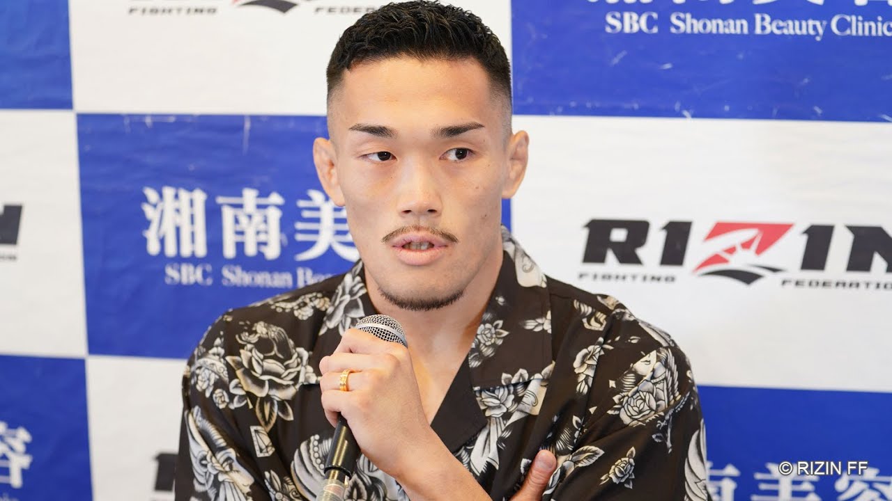 中原由貴 試合前インタビュー/ 湘南美容クリニック presents RIZIN.37 background