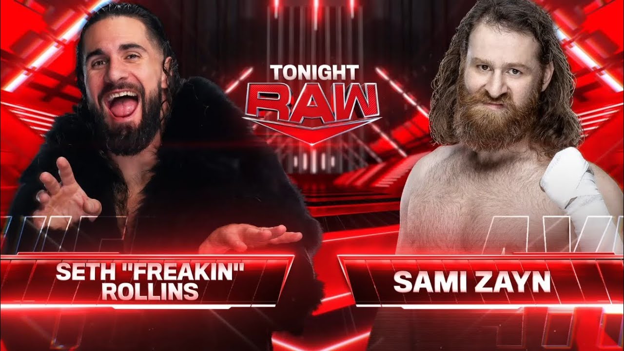 Seth "Freakin" Rollins vs Sami Zayn (1/2): Raw, Dec. 2, 2024
