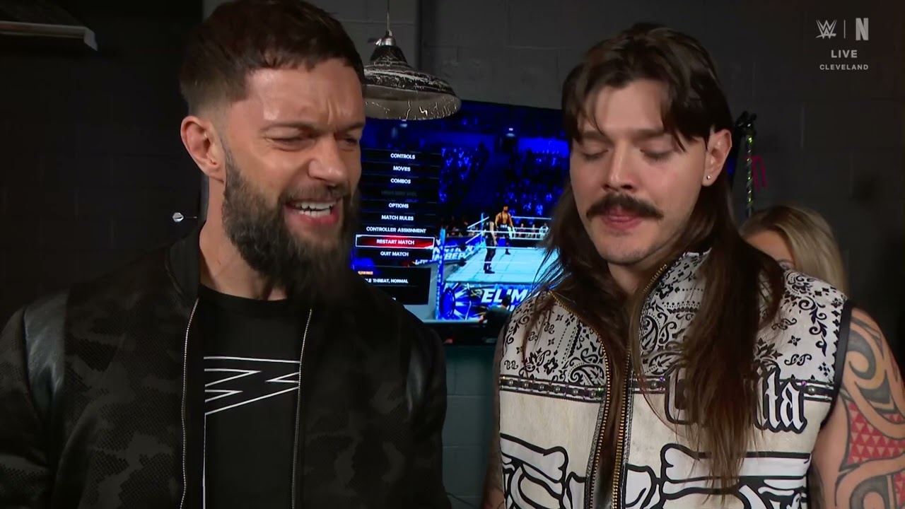 Dominik Mysterio has set up a qualifying match for Finn Bálor for Chamber: Raw, Feb. 3, 2025 background