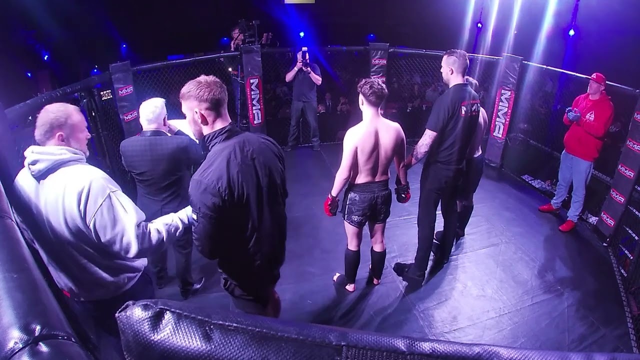 CARDIFF | ULTRA MMA | BILLY GRAY VS CONNOR THE MALEVOLENT MOULDING background