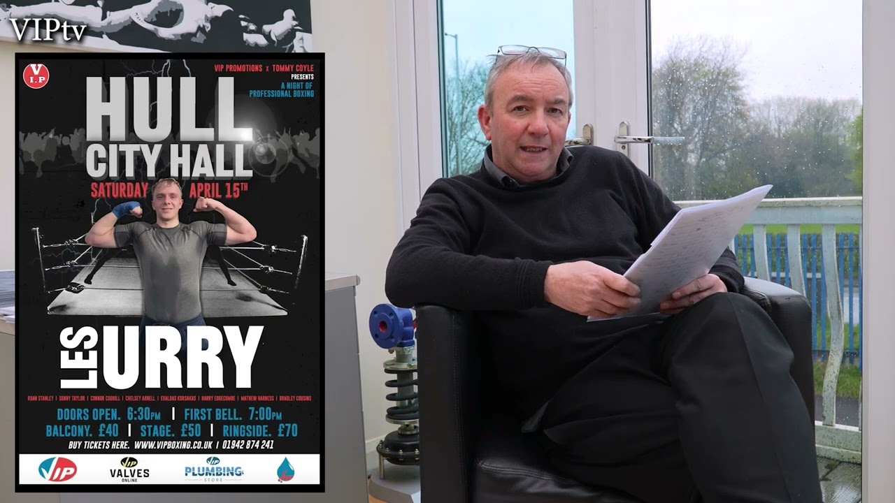 Steve Wood runs us through VIP's next show this weekend in Hull background