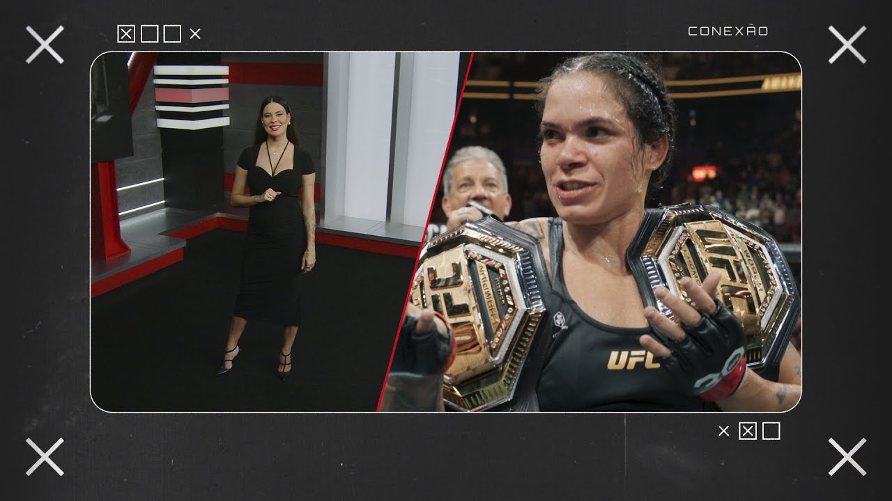 A merecida homenagem à maior campeã de todos os tempos: Amanda Nunes | Conexão background