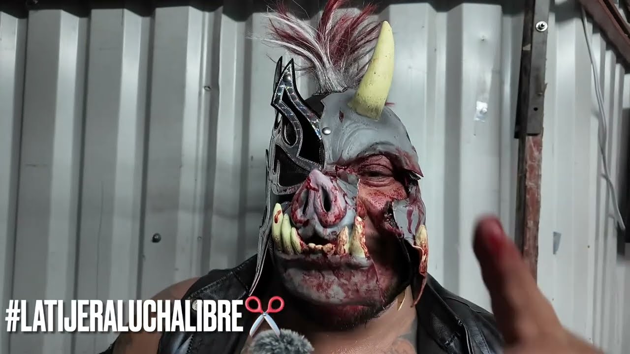 Pig Destructor: Demonio Infernal sabe de mi, vamos por el máscara 🆚 cabellera, no soy el Hijo Pirata background