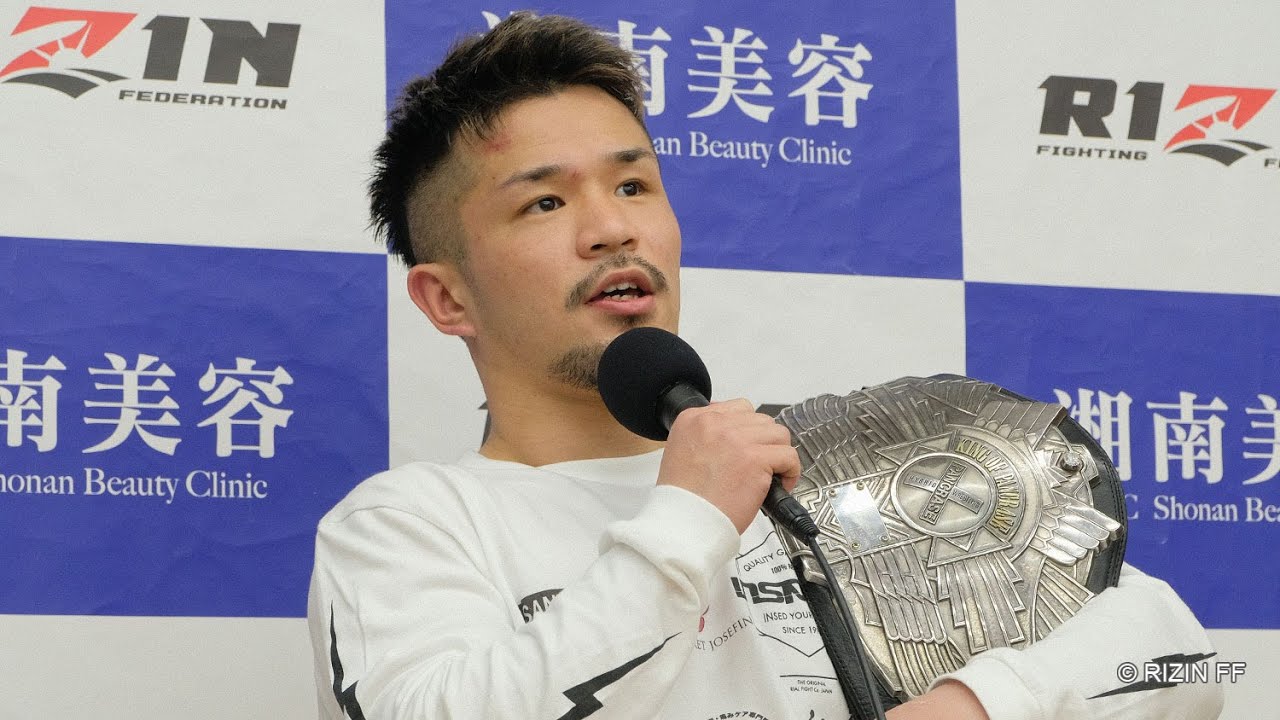北方大地 試合後インタビュー / 湘南美容クリニック presents RIZIN.34